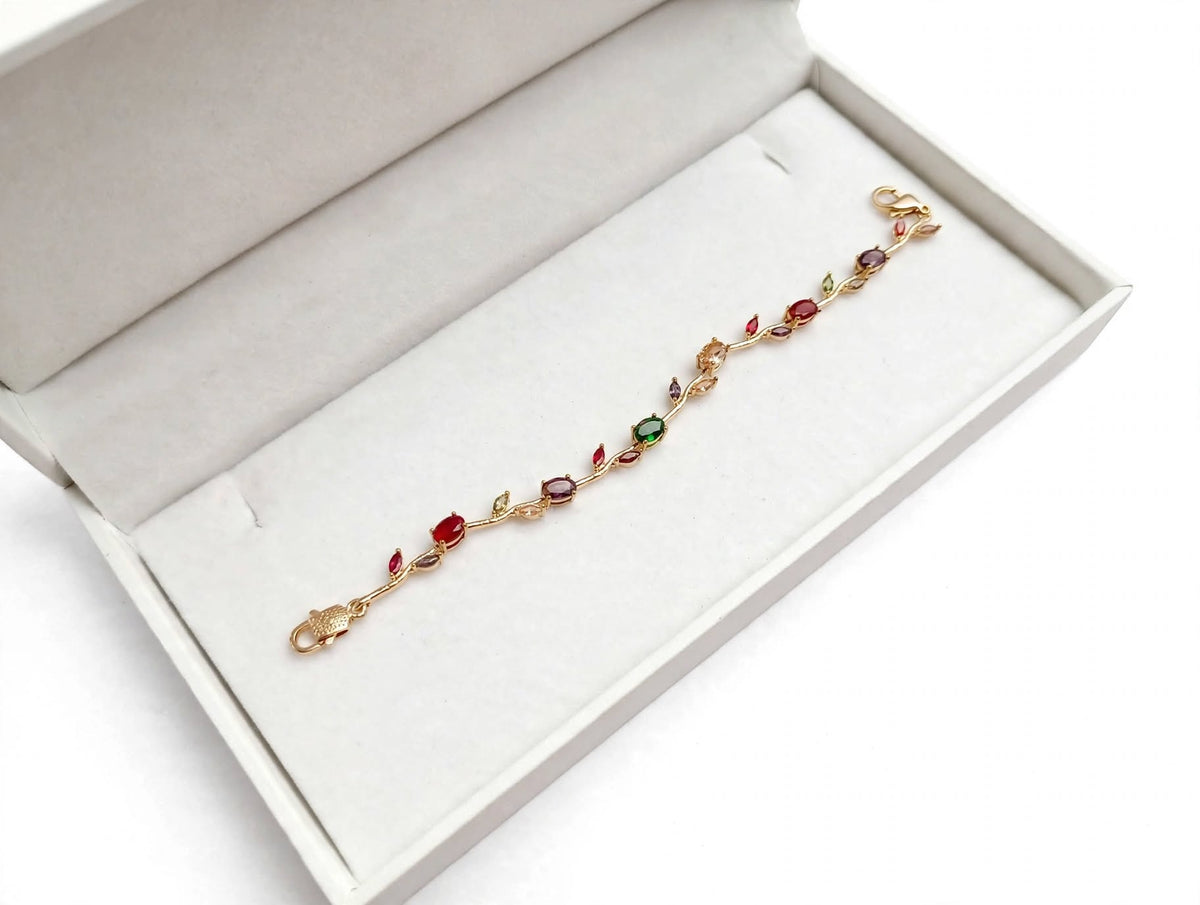Multicolor Tulip Bracelet