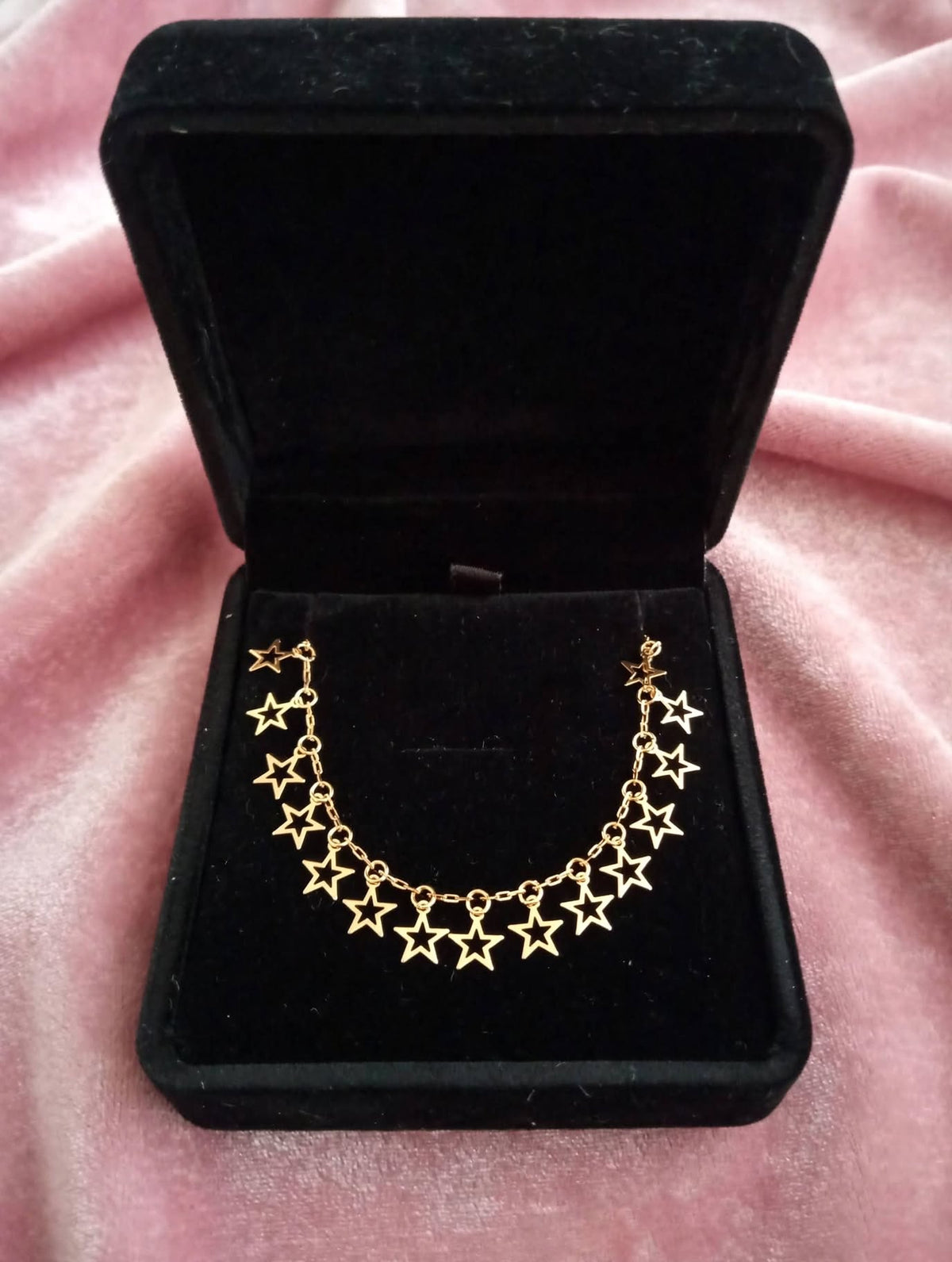 Adjustable Golden Star Anklet for Girls