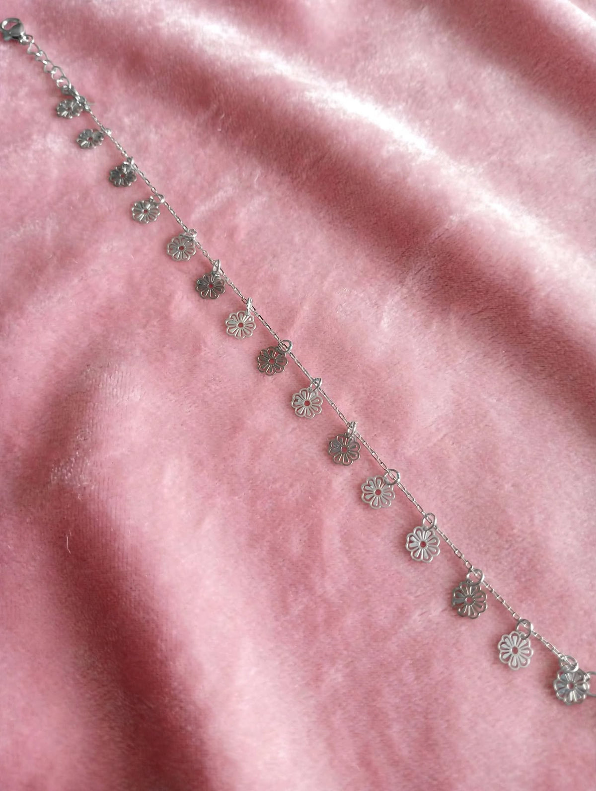Adjustable Gold Plated Anklet for Girls